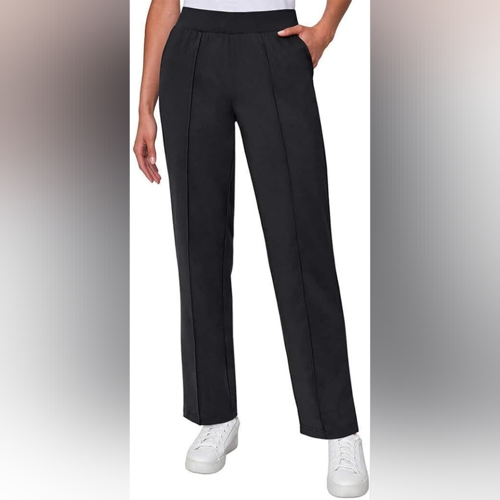Mondetta Women's Straight Leg Pant with Pockets.
